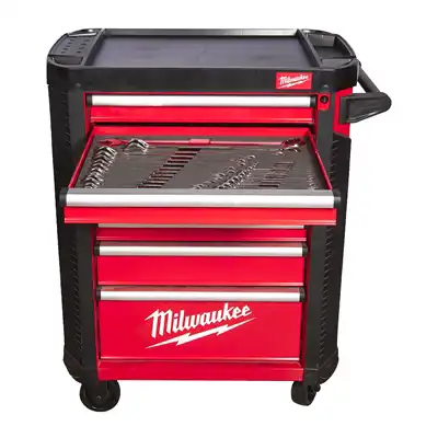 78cm Werkstattwagen bestückt 206-teilig, Milwaukee_1