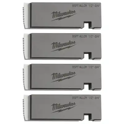 Gewindeschneidbacke ½"-¾" BSPT, Milwaukee_1