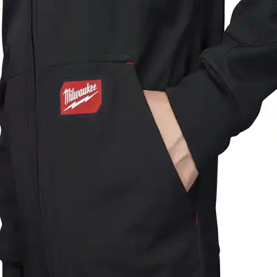 Softshell Kapuzen-Jacke schwarz Gr. XXXL Milwaukee_3