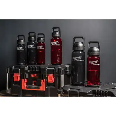 PACKOUT Kunststoff-Trinkflasche 740 ml, rot_1