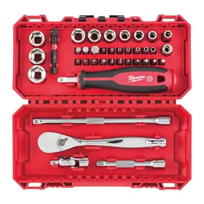 Ratschen und Handgriff Set 1/4"_0