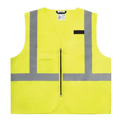 Gilet de sécurité jaune taille S/M_0