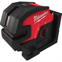 Kreuzlinienlaser mit vier Lotpunkten, Milwaukee