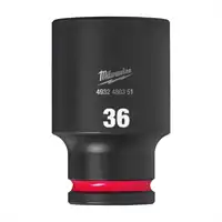 Douille 36mm ½" long SHOCKWAVE™, Milwaukee