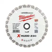 XHUDD 230 mm, Milwaukee