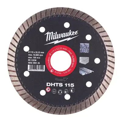 Disque à tronçonner diamanté, Milwaukee_0