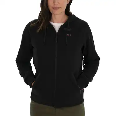 Akku-Heiz-Hoodie L für Damen - schwarz, Milwaukee_0