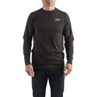 T-Shirt hybride, manches longues M, Milwaukee
