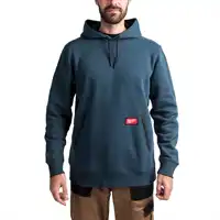 leichter Kapuzenpullover blau L, Milwaukee
