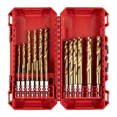 Set de forets à métaux ¼" 19 pcs. Milwaukee_0
