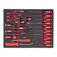 Ensemble de 38 tournevis et leviers avec insert