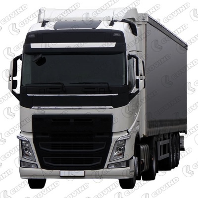 Fussplatte rechts aus Aluminium, VOLVO FH 4_2