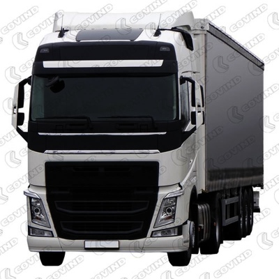 Pannello sinistra per Volvo FH 4, nero_2