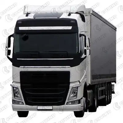 Fussplatte links aus Aluminium, VOLVO FH 4_2