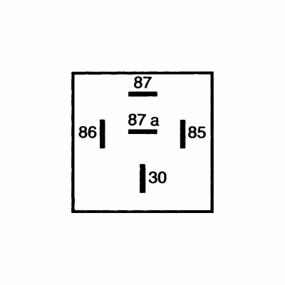 Wechselkontaktrelais 12V HELLA  _1