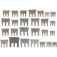 Assortimento di cuneo di martello 25-pz.