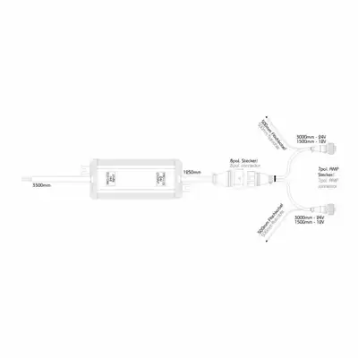 LED Zentralüberwachungskit PRO-LCG 12Volt, 7-polig_1
