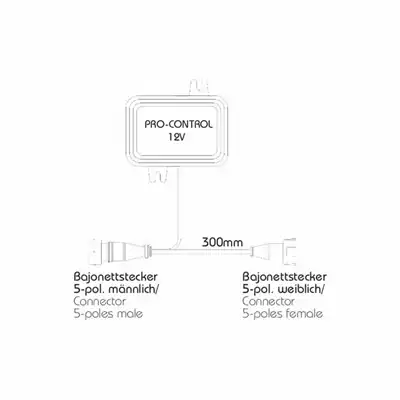 LED Kontrollgerät PRO-CONTROL 12 Volt, 5-polig_1