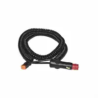 Câble spirale avec connecteur à 2 pôles 7,5m