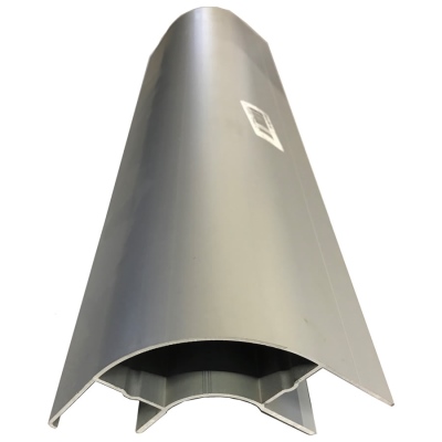 Einfassung für Aluminium-Profil / 500mm eloxiert_0