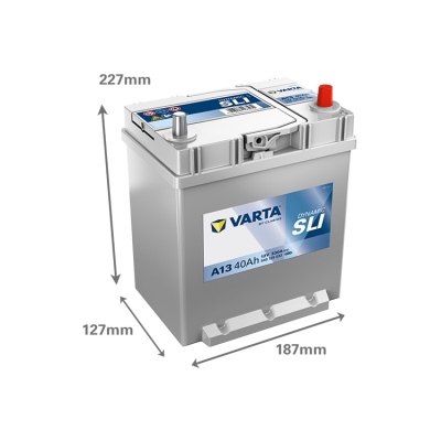 Batterie 12V 40Ah 330A, VARTA DYNAMIC SLI_1