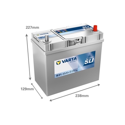Batterie 12V 45Ah 330A, VARTA DYNAMIC SLI_1