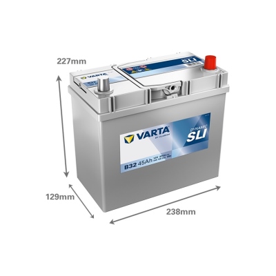 Batterie 12V 45Ah 330A, VARTA DYNAMIC SLI_1