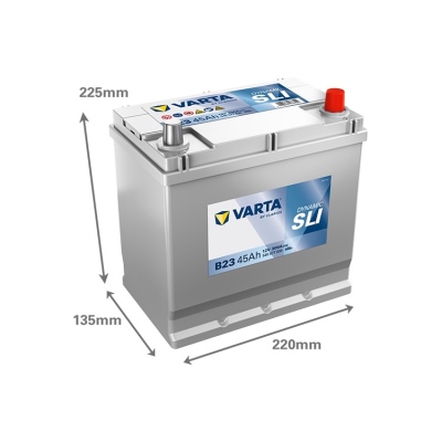 Batterie 12V 45Ah 300A, VARTA DYNAMIC SLI_1