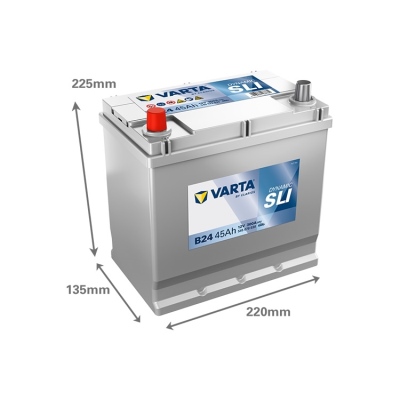 Batterie 12V 45Ah 300A, VARTA DYNAMIC SLI_1