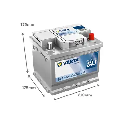 Batteria 12V 45Ah 300A, VARTA Promotive SLI_1
