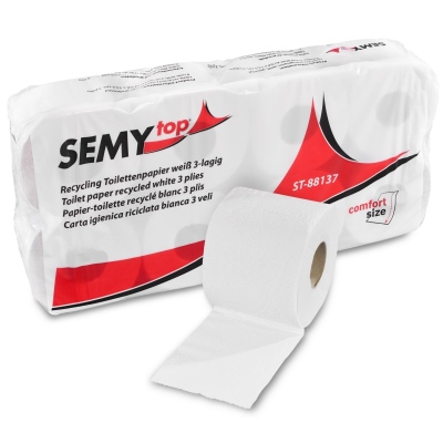 Toilettenpapier Semy Top, 3-lagig, 8 Rollen_0