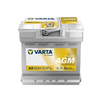 Batteria 12V 50Ah 540A, VARTA DYNAMIC AGM_0