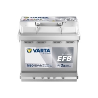 Batterie 12V 50Ah 550A, VARTA DYNAMIC EFB