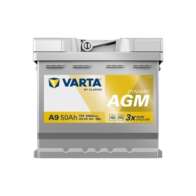 Batteria 12V 50Ah 540A, VARTA DYNAMIC AGM_2