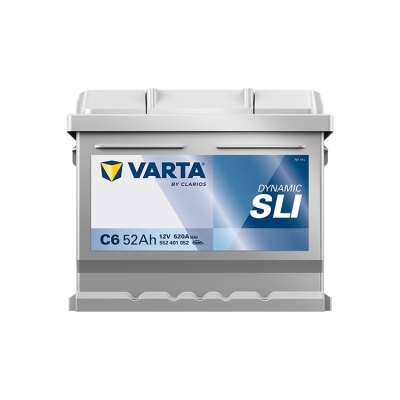 Batteria 12V 52Ah 520A, VARTA DYNAMIC SLI_2