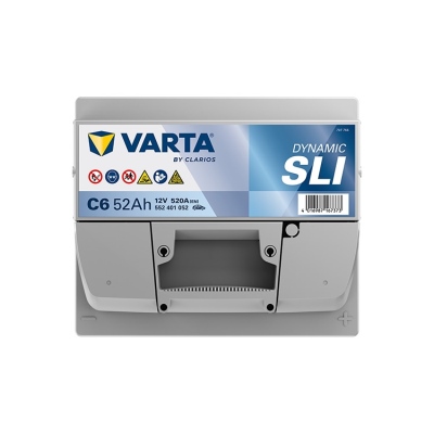 Batteria 12V 52Ah 520A, VARTA DYNAMIC SLI_3