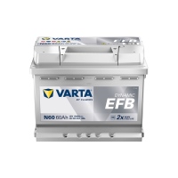 Batterie 12V 60Ah 640A, VARTA DYNAMIC EFB