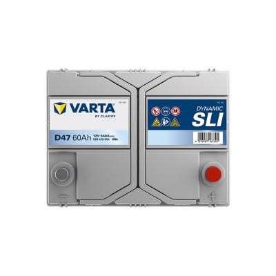 Batterie 12V 60Ah 540A, VARTA DYNAMIC SLI_3