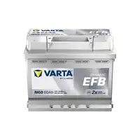 Batteria 12V 60Ah 640A, VARTA DYNAMIC EFB