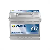 Batteria 12V 60Ah 540A, VARTA DYNAMIC SLI