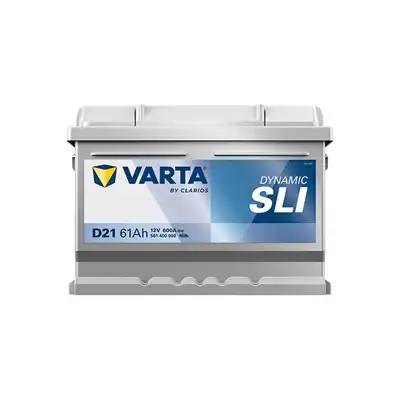 Batteria 12V 61Ah 600A, VARTA DYNAMIC SLI_2