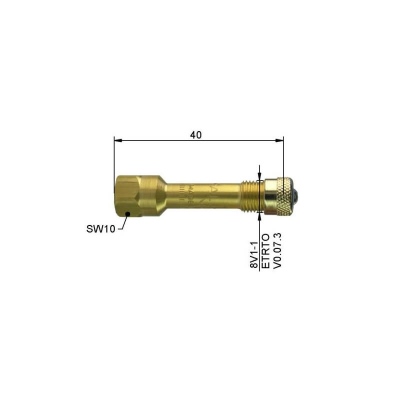 Rallonge de valve rigides L40mm_0