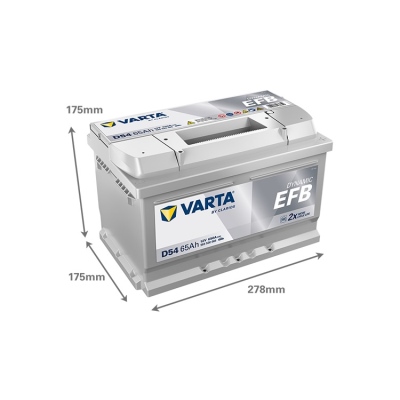 Batterie 12V 65Ah 650A, VARTA DYNAMIC EFB_1