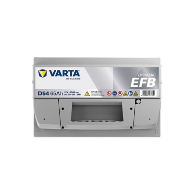 Batterie 12V 65Ah 650A, VARTA DYNAMIC EFB_3