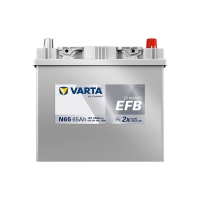 Batterie 12V 65Ah 650A, VARTA DYNAMIC EFB_2