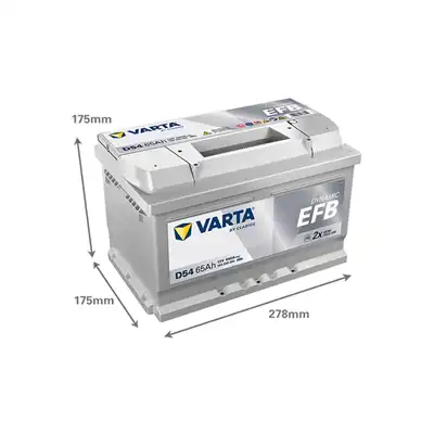 Batteria 12V 65Ah 650A, VARTA DYNAMIC EFB_1