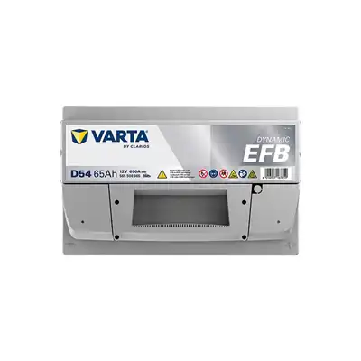 Batteria 12V 65Ah 650A, VARTA DYNAMIC EFB_3