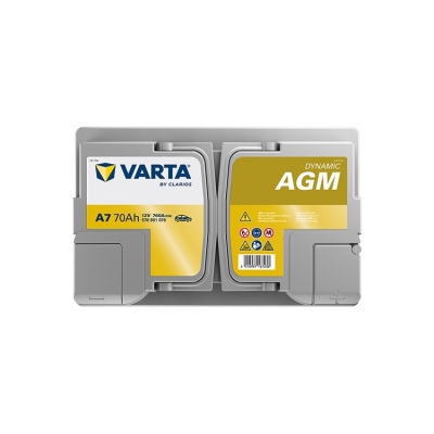 Batterie 12V 70Ah 760A, VARTA DYNAMIC AGM_3