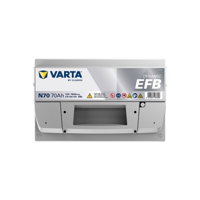 Batterie 12V 70Ah 760A, VARTA DYNAMIC EFB_3