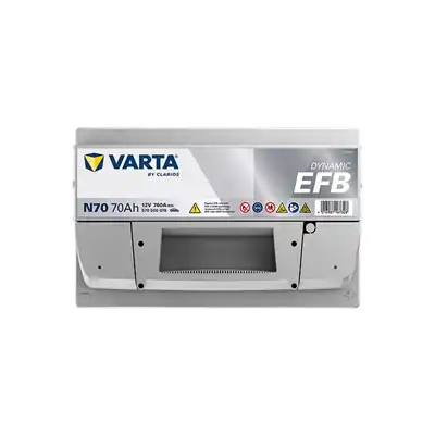 Batteria 12V 70Ah 760A, VARTA DYNAMIC EFB_3